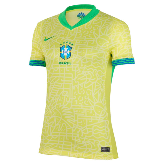 Camisa Feminina Brasil 1 24/25 Torcedor