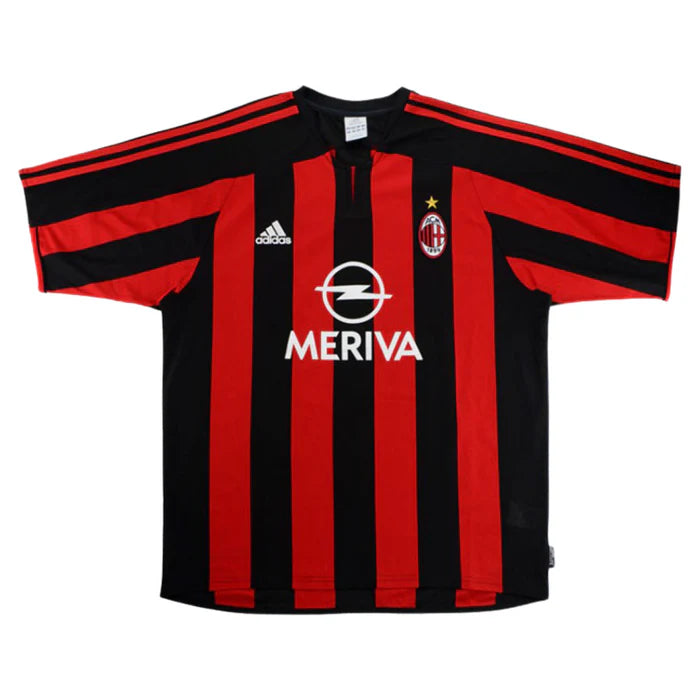 Camisa Retrô AC Milan I 03/04